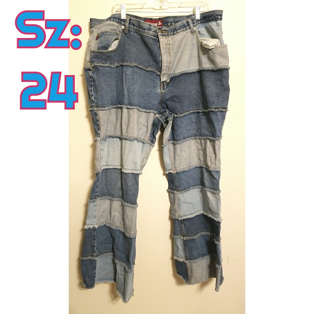 Y2K plus size jeans